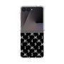 クリアケース［ Chell classy - Monogram - Black ］