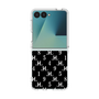クリアケース［ Chell classy - Monogram - Black ］