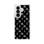 クリアケース［ Chell classy - Monogram - Black ］