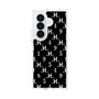 クリアケース［ Chell classy - Monogram - Black ］