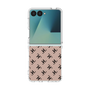 クリアケース［ Chell classy - Logo - Beige ］