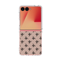 クリアケース［ Chell classy - Logo - Beige ］