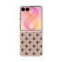 クリアケース［ Chell classy - Logo - Beige ］