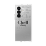 クリアケース［ Chell classy - Logotype ］