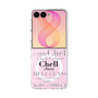 クリアケース［ Chell classy - Logotype ］