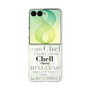 クリアケース［ Chell classy - Logotype ］