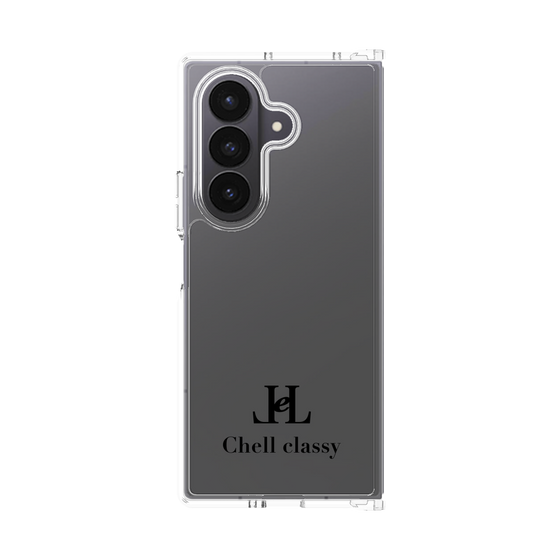 クリアケース［ Chell classy - Simple Logo ］