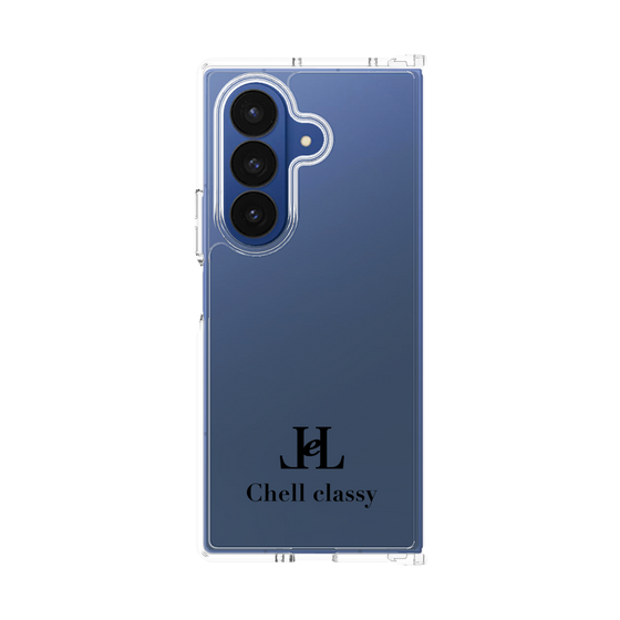 クリアケース［ Chell classy - Simple Logo ］