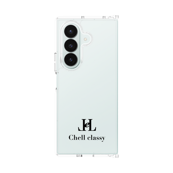 クリアケース［ Chell classy - Simple Logo ］