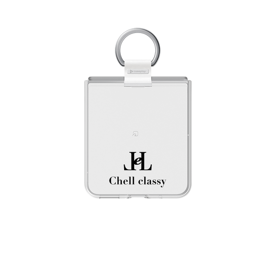 クリアケース［ Chell classy - Simple Logo ］