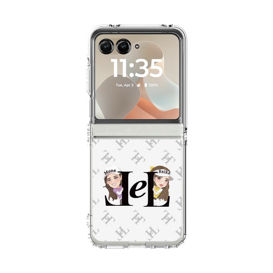 クリアケース［ Chell classy - Reika&Mone ］