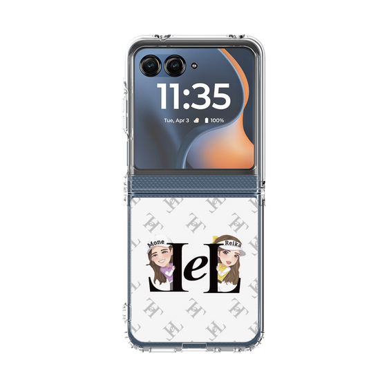 クリアケース［ Chell classy - Reika&Mone ］