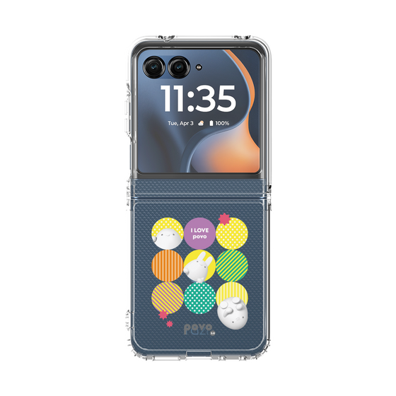 クリアケース［ povo - love ］