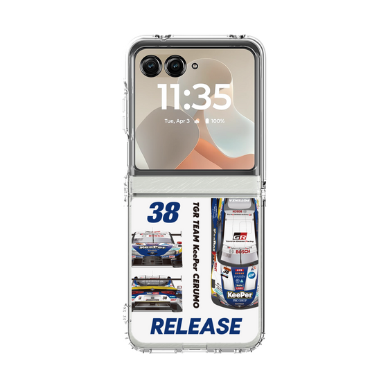 クリアケース［ CERUMO - magazine - KeePer CERUMO GR Supra ］