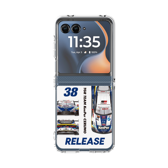 クリアケース［ CERUMO - magazine - KeePer CERUMO GR Supra ］