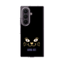クリアケース［ ANNA SUI - フェイス - ブラック ］