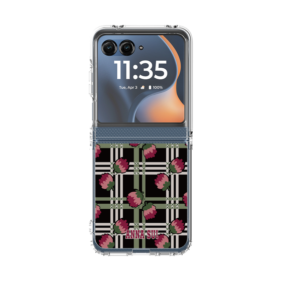 クリアケース［ ANNA SUI - クローバーフラワー ］