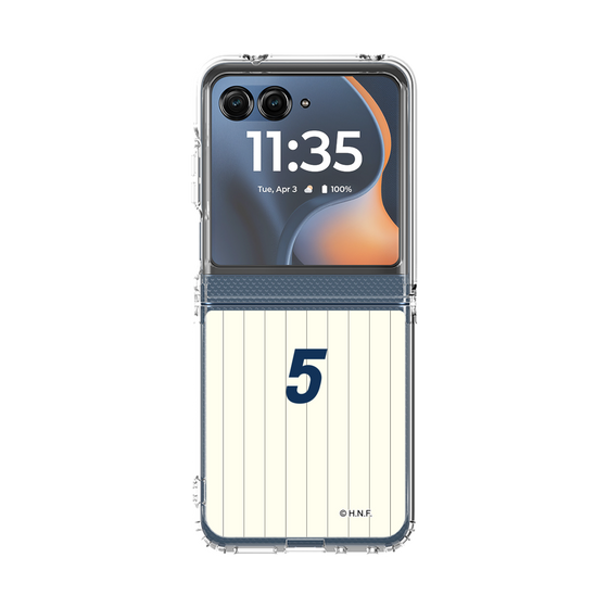 クリアケース［ 北海道日本ハムファイターズ - 50周年限定ユニフォーム#5 NOMURA ］