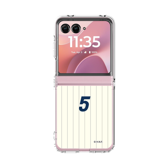 クリアケース［ 北海道日本ハムファイターズ - 50周年限定ユニフォーム#5 NOMURA ］