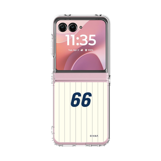 クリアケース［ 北海道日本ハムファイターズ - 50周年限定ユニフォーム#66 MANNAMI ］