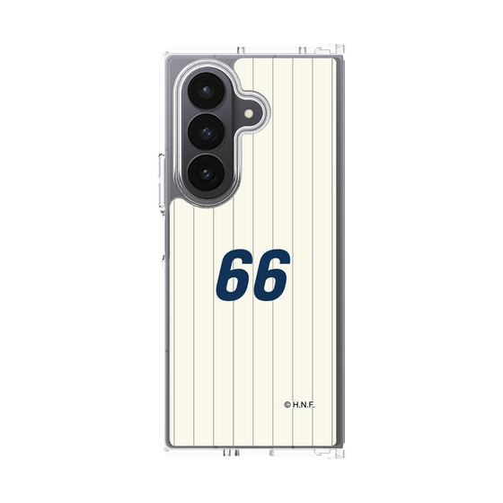 クリアケース［ 北海道日本ハムファイターズ - 50周年限定ユニフォーム#66 MANNAMI ］
