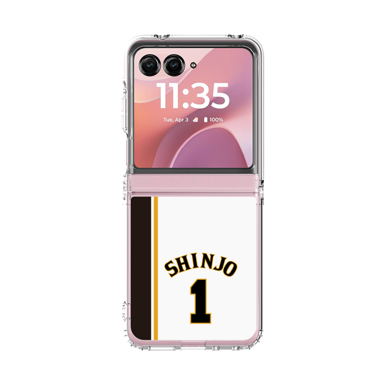 クリアケース［ 北海道日本ハムファイターズ - 2004復刻レプリカ#1 SHINJO ］