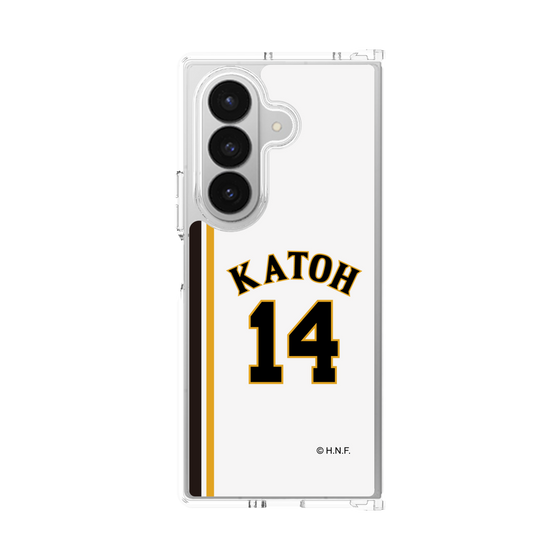 クリアケース［ 北海道日本ハムファイターズ - 2004復刻レプリカ#14 KATOH ］