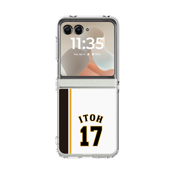 クリアケース［ 北海道日本ハムファイターズ - 2004復刻レプリカ#17 ITOH ］