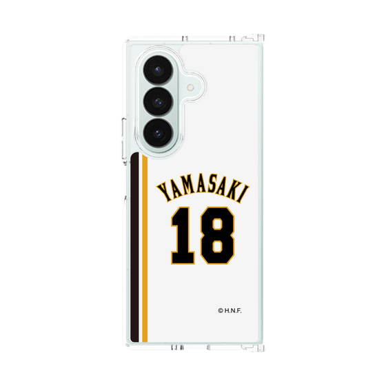 クリアケース［ 北海道日本ハムファイターズ - 2004復刻レプリカ#18 YAMASAKI ］