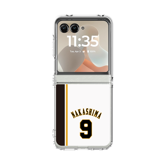 クリアケース［ 北海道日本ハムファイターズ - 2004復刻レプリカ#9 NAKASHIMA ］