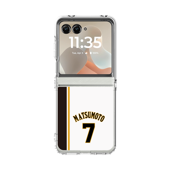 クリアケース［ 北海道日本ハムファイターズ - 2004復刻レプリカ#7 MATSUMOTO ］