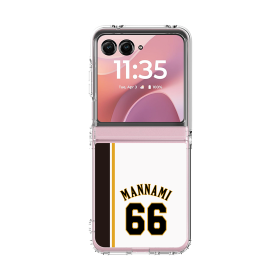 クリアケース［ 北海道日本ハムファイターズ - 2004復刻レプリカ#66 MANNAMI ］