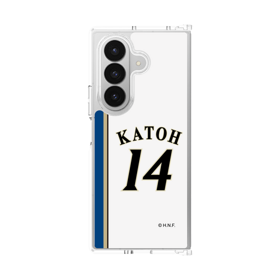 クリアケース［ 北海道日本ハムファイターズ - 2011復刻レプリカ#14 KATOH ］