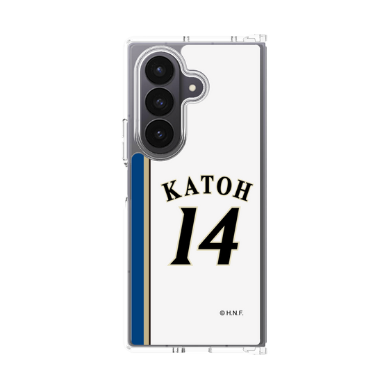 クリアケース［ 北海道日本ハムファイターズ - 2011復刻レプリカ#14 KATOH ］