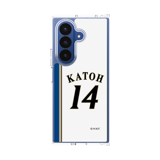 クリアケース［ 北海道日本ハムファイターズ - 2011復刻レプリカ#14 KATOH ］
