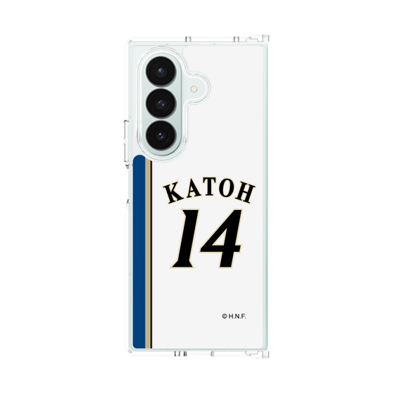 クリアケース［ 北海道日本ハムファイターズ - 2011復刻レプリカ#14 KATOH ］