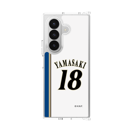 クリアケース［ 北海道日本ハムファイターズ - 2011復刻レプリカ#18 YAMASAKI ］