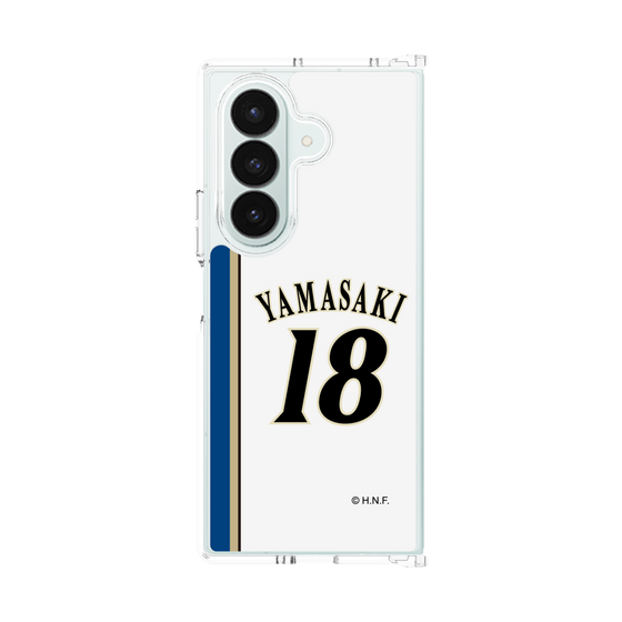 クリアケース［ 北海道日本ハムファイターズ - 2011復刻レプリカ#18 YAMASAKI ］