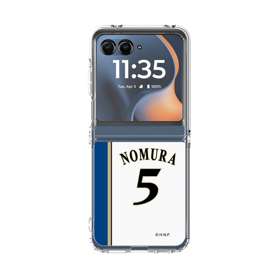 クリアケース［ 北海道日本ハムファイターズ - 2011復刻レプリカ#5 NOMURA ］