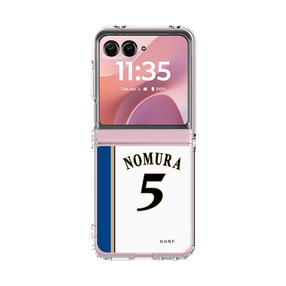 クリアケース［ 北海道日本ハムファイターズ - 2011復刻レプリカ#5 NOMURA ］