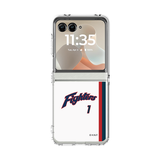 クリアケース［ 北海道日本ハムファイターズ - 1974復刻レプリカ#1 SHINJO - 表 ］