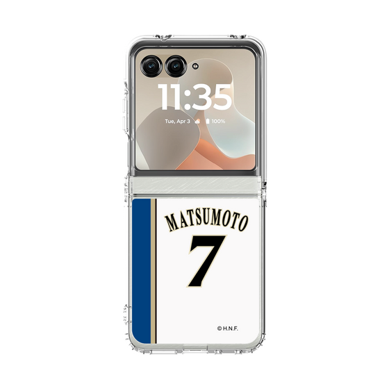クリアケース［ 北海道日本ハムファイターズ - 2011復刻レプリカ#7 MATSUMOTO ］