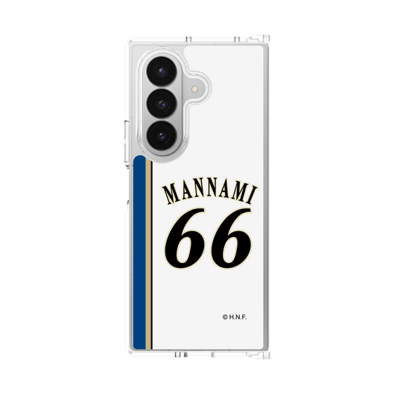 クリアケース［ 北海道日本ハムファイターズ - 2011復刻レプリカ#66 MANNAMI ］