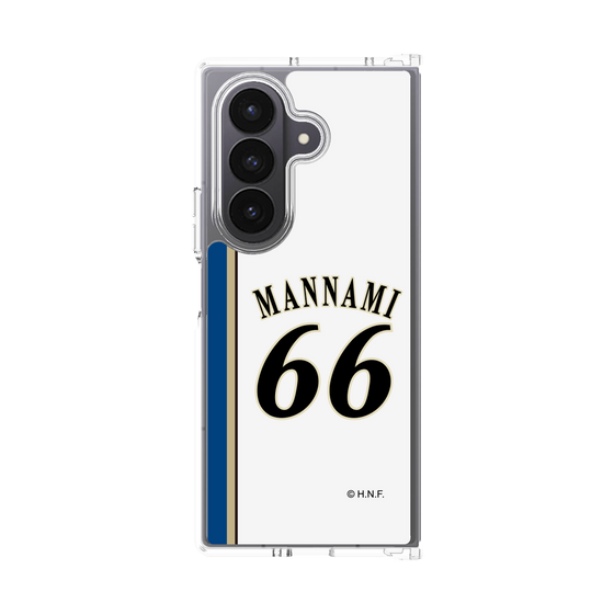クリアケース［ 北海道日本ハムファイターズ - 2011復刻レプリカ#66 MANNAMI ］