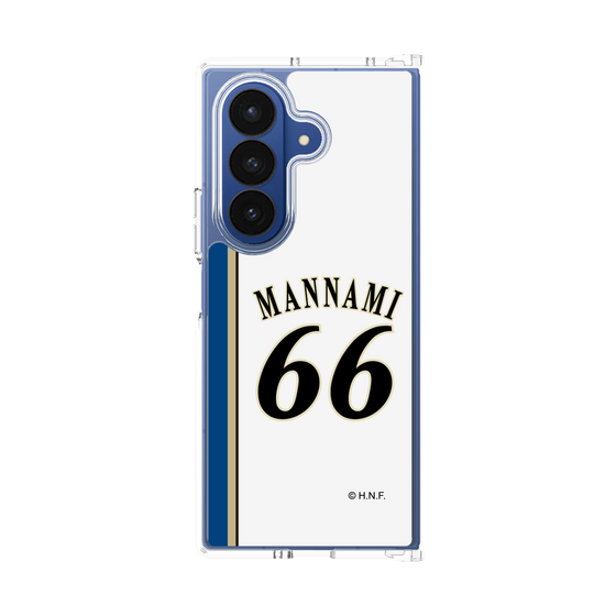クリアケース［ 北海道日本ハムファイターズ - 2011復刻レプリカ#66 MANNAMI ］