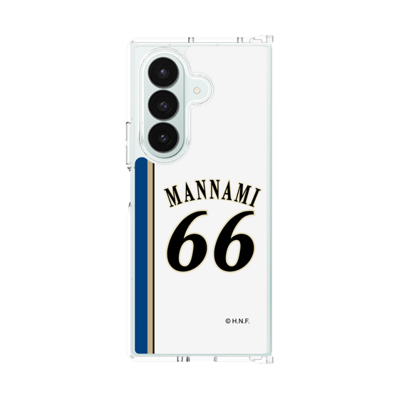 クリアケース［ 北海道日本ハムファイターズ - 2011復刻レプリカ#66 MANNAMI ］