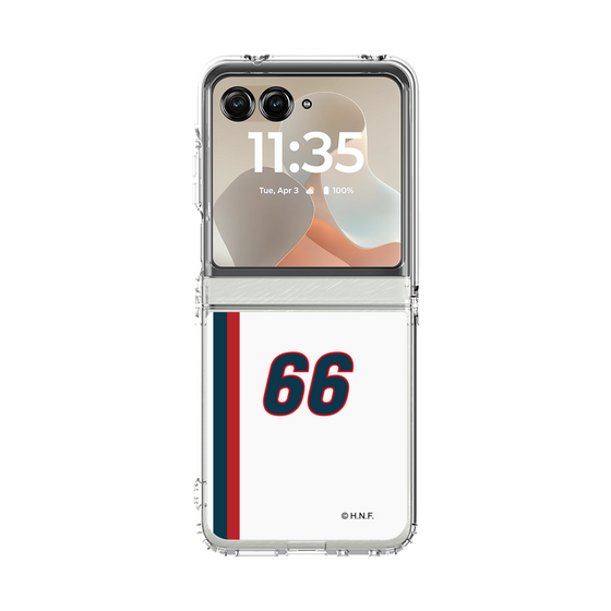 クリアケース［ 北海道日本ハムファイターズ - 1974復刻レプリカ#66 MANNAMI ］