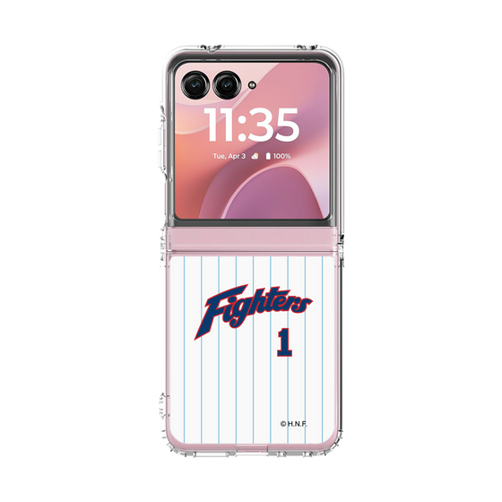 クリアケース［ 北海道日本ハムファイターズ - 1979復刻レプリカ#1 SHINJO - 表 ］