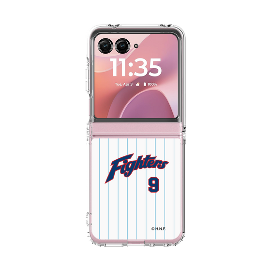 クリアケース［ 北海道日本ハムファイターズ - 1979復刻レプリカ#9 NAKASHIMA - 表 ］