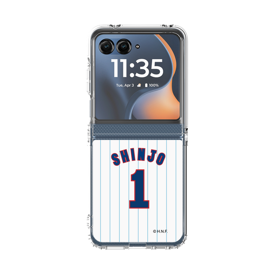 クリアケース［ 北海道日本ハムファイターズ - 1979復刻レプリカ#1 SHINJO ］